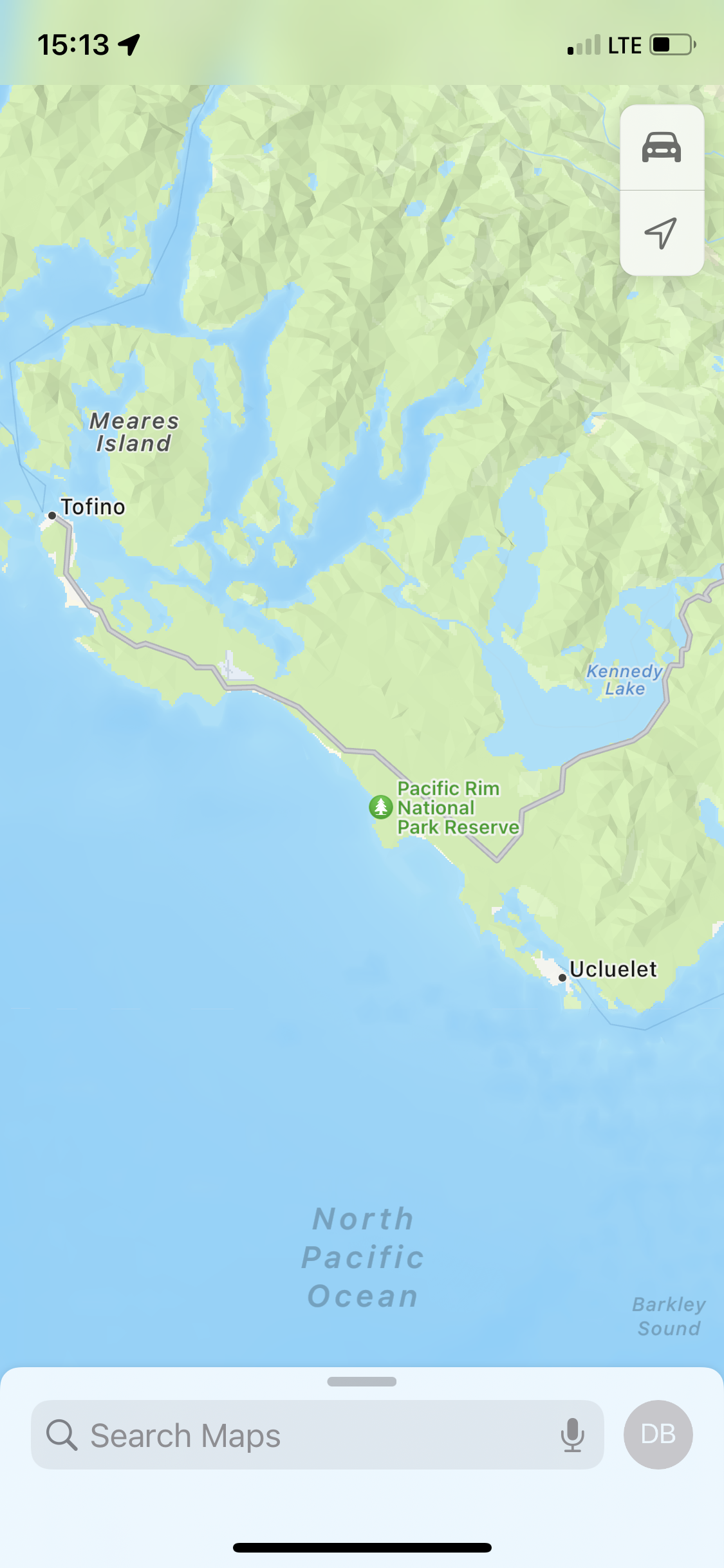 Vancouver island Sat Oct 15